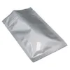 1000pcs Pure Mylar Folie ZiPlock Förpackningsväska Aluminiumfolie Zip Lock Retail Packing Pouches Zipper Väskor för mellanmål Matlagring