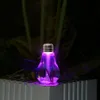 Umidificatore ad ultrasuoni USB da 400 ml Luce notturna colorata Diffusore di aromi di oli essenziali Lampada a forma di lampadina con paesaggio interno RRA2825-2