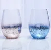 Les derniers verres créatifs en verre de 18,6 OZ, styles de ciel étoilé galvanisés, une variété de choix, personnalisation du support de tasse à café de bière mousse aux œufs