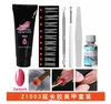 36W UV LED Kit lampada asciugatrice Poly Gel Nail Kit Soak Off Set di strumenti per manicure Nail Polish Art Tool Fast Ship