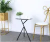 Runda soffbord vardagsrumsmöbler i några restauranger Corner House Nordic Simple Home Iron Art Tea Bord
