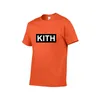 Abbigliamento da uomo T-shirt da uomo estiva Kith Moda Abiti da donna T-shirt firmata da uomo girocollo a maniche corte