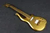 Seltene Diamond -Serie Prince Cloud Elektrik Gitarren Erlen Körper Maple Hals Gold Hardware Lila Krokodilleder Hardcase Drop Sh7460650