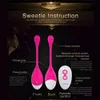 Nalone Wireless Remote Control Vibrators G-spot Vagina Clitoris Massager Vibrating Jump Egg Bullet Adult Sex Toys For Women Y19070202