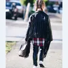 Moda Kurtki Wiosna Dla Dziewczynek Płaszcz PU Skórzana Jacket Tassel Children Odzież Odzieżowa Płaszcz Jesienią Kurtka Dla Dziewczyn Odzież