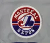 Vintage 1993 Expos de Montréal # 50 Maillots de Baseball Bill Risley Hommes Pas Cher Blanc Bleu Bill Risley Chemises Cousues