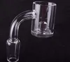 Ny 25mm XL Core Reactor Banger Gavel Nail med glas Carb Cap 4mm tjock kärnreaktor botten för DAB-riggar