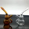 Martian Mini Glass Bongs The Martian Blunt Bong Bubbler共同喫煙バブル小さな水リグボンタバコフィルターパイプ