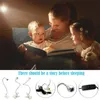 USB Power Clip Holder LED Book Light Desk Lamp Flexible with USB Port 1W Reading Lamp 360° Free Bending Lighting for Study Room