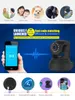 Wireless Indoor IP Camera Onvif 720P HD Smart Home WiFi Security P2P Night Vision Pan Tilt Micro SD Card Slot