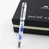 Pensos de fuentes exquisitas Dragon Blue Totem Ceramics Jinhao 950 Pen 0.5 mm Firma de fichaje Suministros de oficina de tinta1