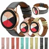 20 mm schnell veröffentlichtes Uhrenband für Samsung Galaxy Watch Active 2 40 mm 44 mm Lederarmband -Armbandbänder9615578