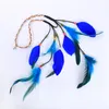 6 stili Bohemian Peacock Feather Hair Band Women's Fashion National Wind Elegante Boutique Copricapo Accessori per capelli