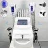 Professional Fat Freezing Cavitation RF Vacuum Slimming Machine 2 Cool Handles Lipo Laser Weight Loss Equipment Body Beauty Salon Home Use