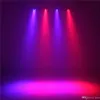 15W RGBW 12 LED par lumière DMX512 contrôle du son coloré lumière de scène LED pour la barre de concert de musique KTV éclairage à effet disco