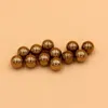 10mm Brass H62 Solid Bearing Balls For Industrial Pumps Valves Electronic Devices Heating Units and Furniture Rails1888830