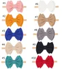 10 couleurs bébé fille nylon bandeaux infantile nouveau-né enfant en bas âge bandeaux arcs headwrap enfants accessoires de cheveux cadeau de Noël M2223