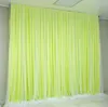 Romatic Display Prop Is silkesduk med sash Party Backdrops Gardin Bröllop Bakgrund Layout Tecken Stage Dekoration 3x3meter