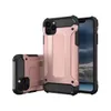 Armor Hybrid Defender Case TPU + PC Shockproof Cover Case voor iPhone 12 PRO MAX 11 XR XS XS MAX 6 7 8 Plus SE 2020 220PCS / PARTIJ