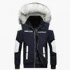 2020 새로운 남성 겨울 재킷 따뜻한 모피 후드 파카가 지퍼 캐주얼 outwear 오버코트 망 겨울 자켓 및 코트