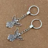 15pcs veel legering Keychain Angel Charms Hangers Key Ring Travel Bescherming Diy Accessoires 38 8x42 5mm A-453F255B