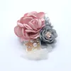 Buquês de casamento para meninas, flores de pulso, broche de flores, buquê de mão para dama de honra, acessório de casamento, corpete de pulso 74404960