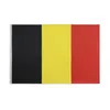 Belgian Banner 3ft x 5ft Hanging Flag Polyester Belgian National Flag Banner Outdoor Indoor 150x90cm for Celebration