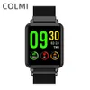 Nowe Colmi Land 1 Watch Ekran dotykowy Wielofunkcyjny Wodoodporny IP68 Sport Fitness Tracker Black Mesh Strap Mężczyźni