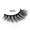 SHIDISHANGPIN 5 Pairs Cilios Eyelashes Natural Long Lashes Makeup Volume Fake Eyelashes 3D Faux Mink Lashes Mink Eyelashes Maquiagem