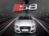 8cm Car Metal 3D S3 S4 S5 S6 S8 3M emblema decalque Tronco Auto etiqueta do corpo para Audi Motorcycle