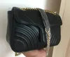 Venda quente M443497 Marmont Sacos de Ombro Mulheres Cadeia de Ouro Crossbody Bag Bolsas Novo Designer Bolsa de Mensagem Feminina Tamanho 26cm