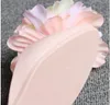 Hot Sale-Camellia Sand crystal jelly feather FLat Super Classic sexy trend Super soft flats sandals Plus Size