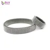 10pcs/lot Wholesale Stainless Steel elasticity Mesh Ring fit 10mm slide charms /slide letters LSBR056