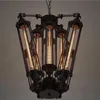 Yeni Amerikan Retro Kolye Işıkları Sanayi lamba Çatı Bağbozumu Restoran Bar Alcatraz Ada Edison Lampe Asılı aydınlatma