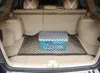 アウディ Q8 モデル車の自動車リアトランクカーゴオーガナイザー収納ナイロン無地垂直シートネット