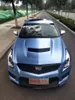 Premium Pearl Matte Mist Blue Metallic Car Vinyl Wrap Foil med Air Release Sticker Adhesive Car Wrapping Film Roll