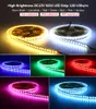 LED Strips SMD 5054 IP65 IP67 600Leds RGB 12V Waterproof Non-waterproof Led flexible strip light 5M/roll double side high quality