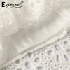 Everkaki Lace Mãe e filha Vestido Família combinando roupa mamãe e bebê boho vestidos trajes feminino 2020 verão nova moda