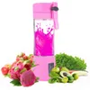 Presse-fruits électrique Portable 380ml 2/4/6, Machine à Smoothie Rechargeable par USB, mélangeur, bouteille de sport, tasse de jus