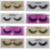 3D Mink Eyelashes Eye makeup Mink False Lashes Soft Natural Thick Fake Eyelashes Eye Lashes Extension Beauty Tools GGA1940