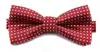 Papillon per bambini Cravatta neonato Cravatta neonato Polka Dot Design Noble Tie School Kids Carino Papillon in puro colore Cravatta stile britannico E106