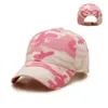 Mode-Casual Luxury Design Baseballmützen Für Frauen Sweetie Hysteresenkappen Bone Camouflage Casquette Golf Hüte Rosa Farbe Perfekte Geschenk M81Y