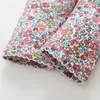 Recém -nascidos Roupas de menina conjunto de algodão TopsRomppers UNICORNPANT Floral 3 peças roupas infantis roupas de bebê conjunto Y12369425