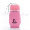 300ML Penguin Water Bottle Stainless Steel Double Layer Tumblers Cute Vacuum Flask Thermos Cup Home Travel Drinking Mugs TTA1787