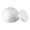 10 / 15cm vit modellering halv polystyren styrofoam skumboll sfärer för DIY hantverk levererar halv skumbollar fest dekor