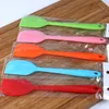 Spatule en silicone Pâte 21 cm Grattoir Spatule à gâteau en caoutchouc antiadhésive pour la cuisson Cuisson Résistant à la chaleur Lave-vaisselle Outils à gâteaux M15326970