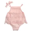 Infant Baby Girl Flower Lace Romper Bodysuit Sunsuit Jumpsuit Outfit Clothes2622995