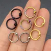 4Pcs/Set Stainless Steel Body Piercing Set Women Men Ear Eyebrow Lip Nose Tongue Belly Piercing Mixed Jewelry