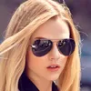 Fashion Pilot Dames bril Glazen Mannen 62 mm Designer Shades UV400 Rijzonnen bril Hoge kwaliteit voor mannelijk vrouwelijk met stoffen kisten