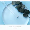 Modian trendig liten enkel pärla halsband hängsmycke ny försäljning 100% 925 sterling silver runda smycken för kvinnor flickor party present